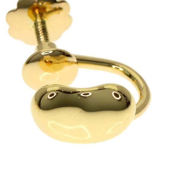 TIFFANY 18k Gold Bean Earrings - Picture 5 of 6
